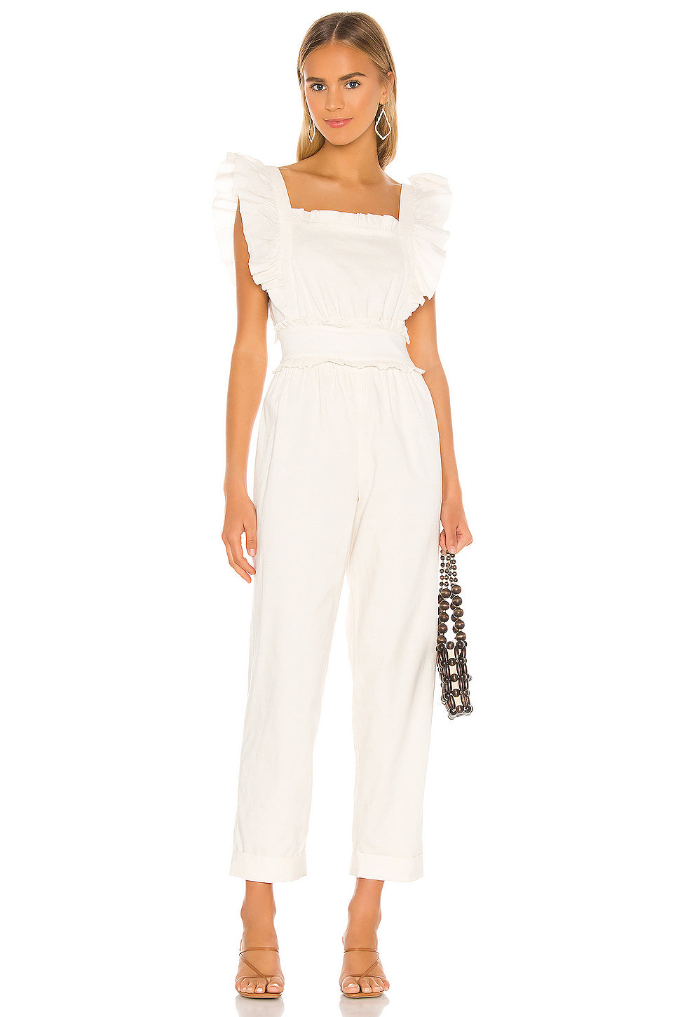 Ames Jumpsuit in IVORY