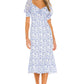 Liam Dress in COUNTRY BLUE TOILE