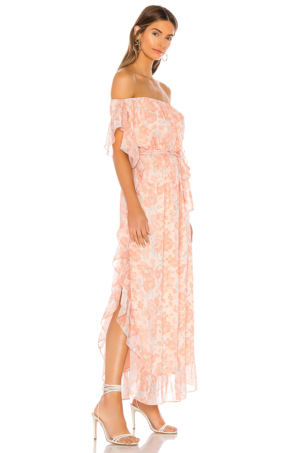 Blaire Dress in BLUSH POPPY FLORAL