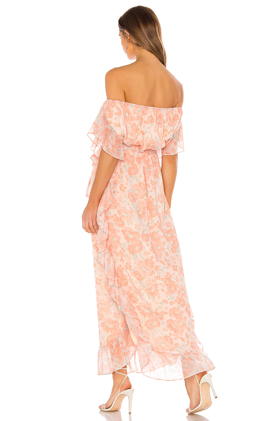 Blaire Dress in BLUSH POPPY FLORAL