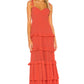 Tinsley Dress in CORAL