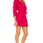 Manor Dress in HOT PINK