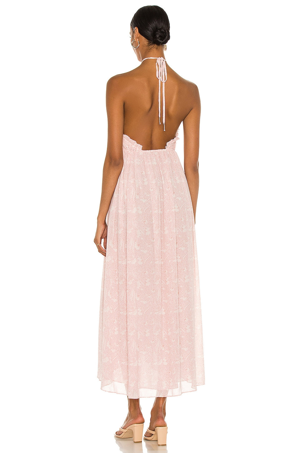 Lee Maxi Dress in DYLAN ORCHID FLORAL