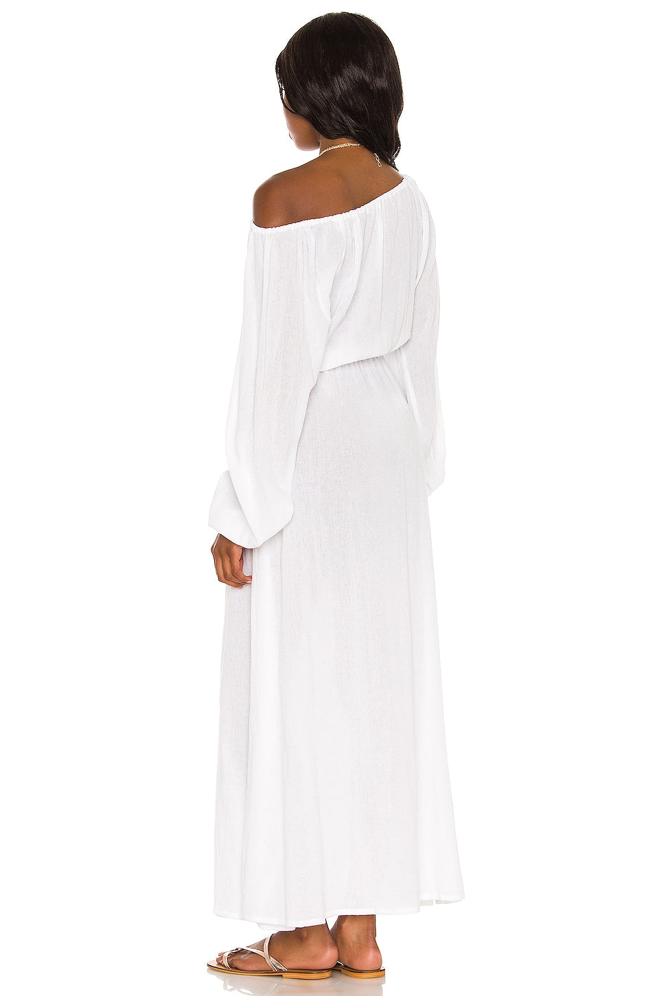 Adora Maxi Dress in WHITE