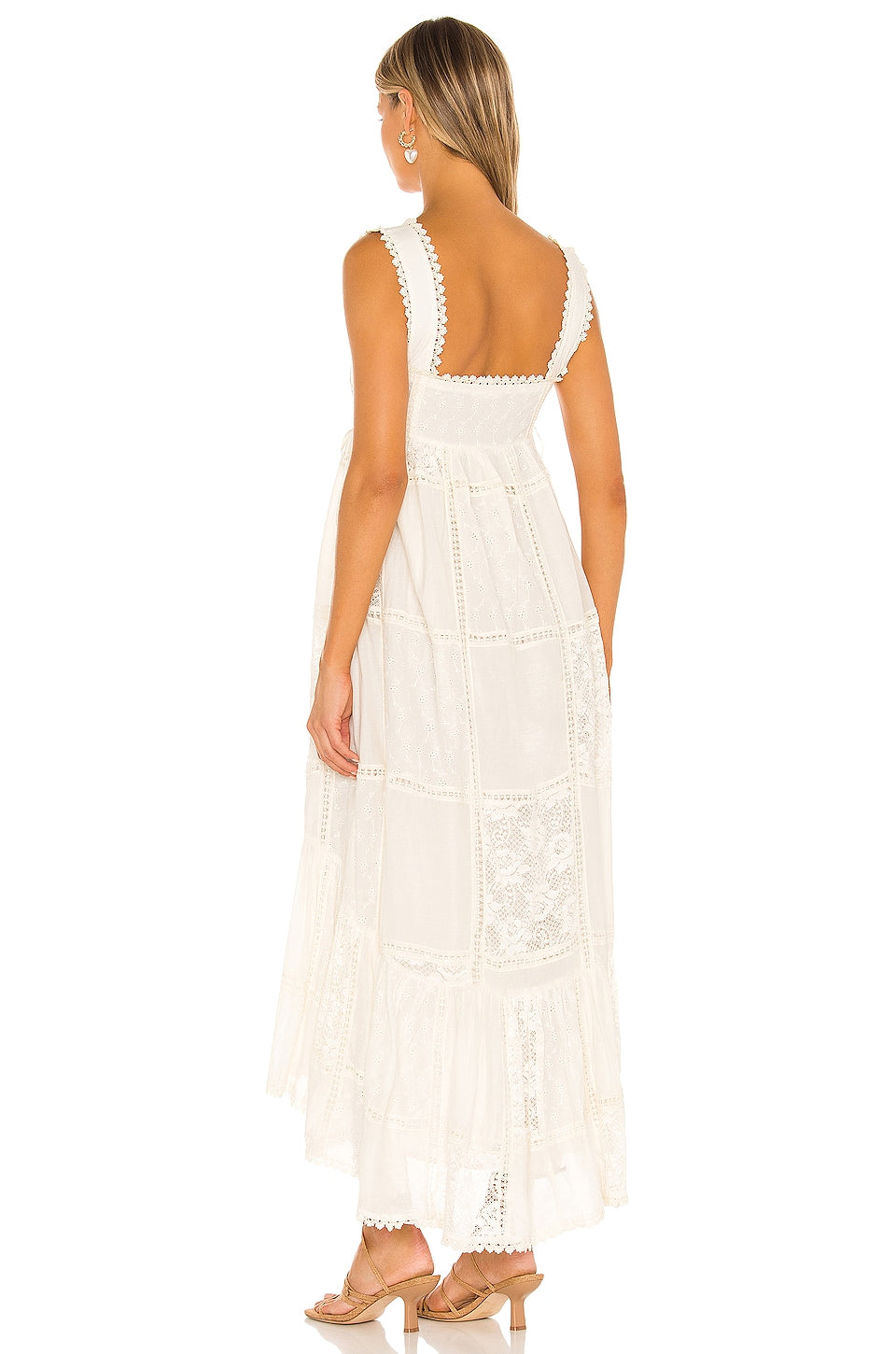 Flora Dress in WHITE