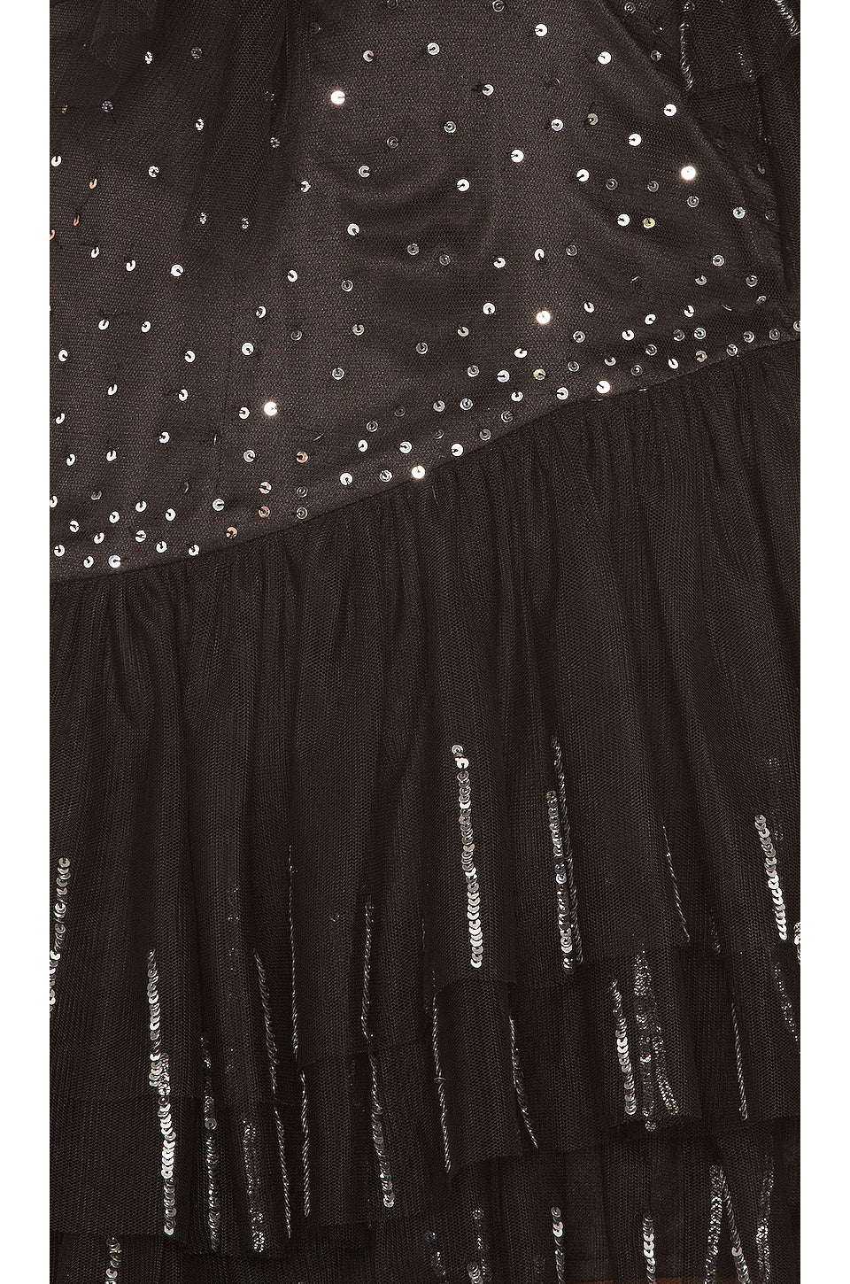 Ambre Embellished Mini Dress in BLACK