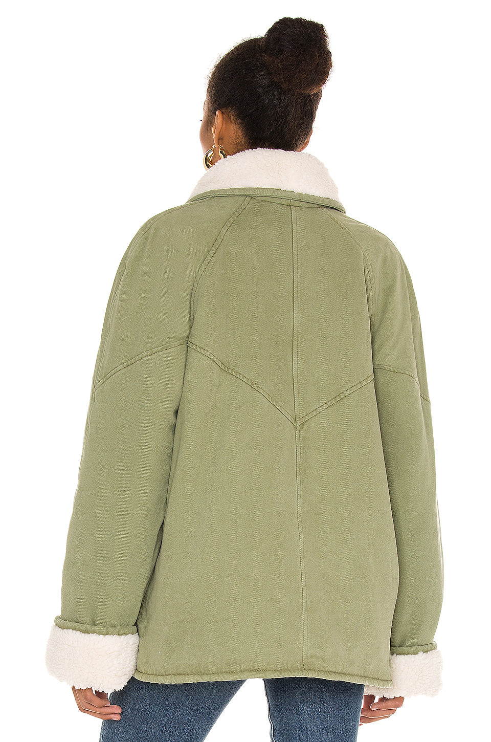 Military Jacket in GREEN