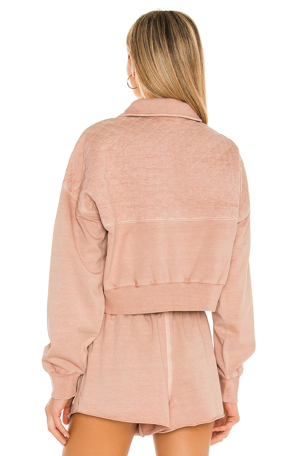 Lima Quilted Jacket in LIGHT MAUVE