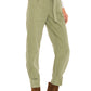 Belted Pant in GREEN