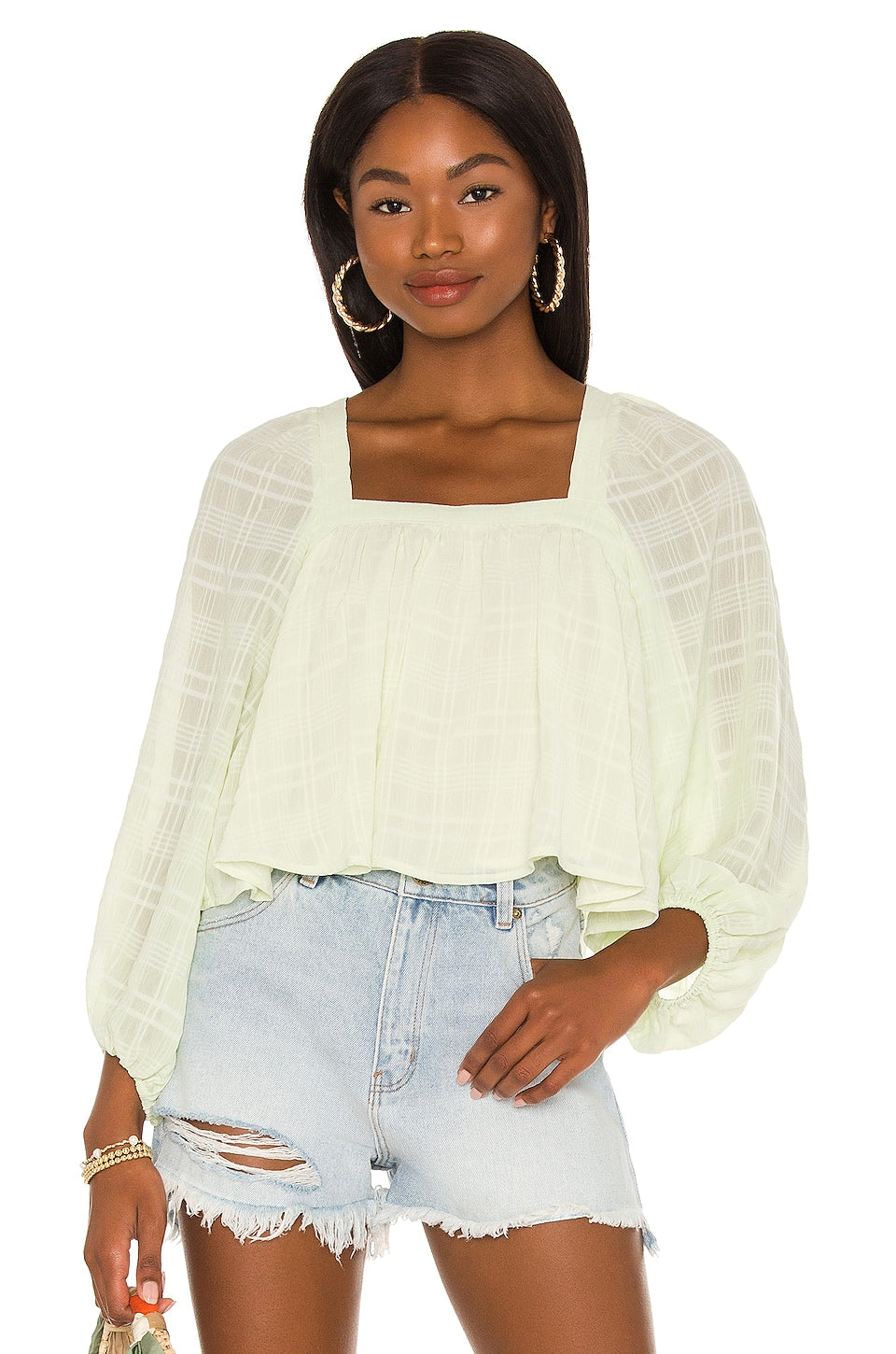 Thera Top in MINT GREEN