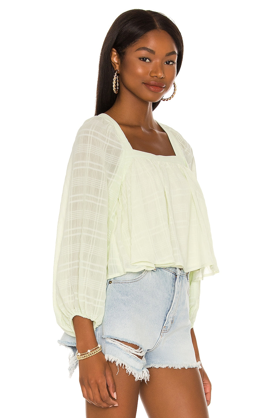 Thera Top in MINT GREEN