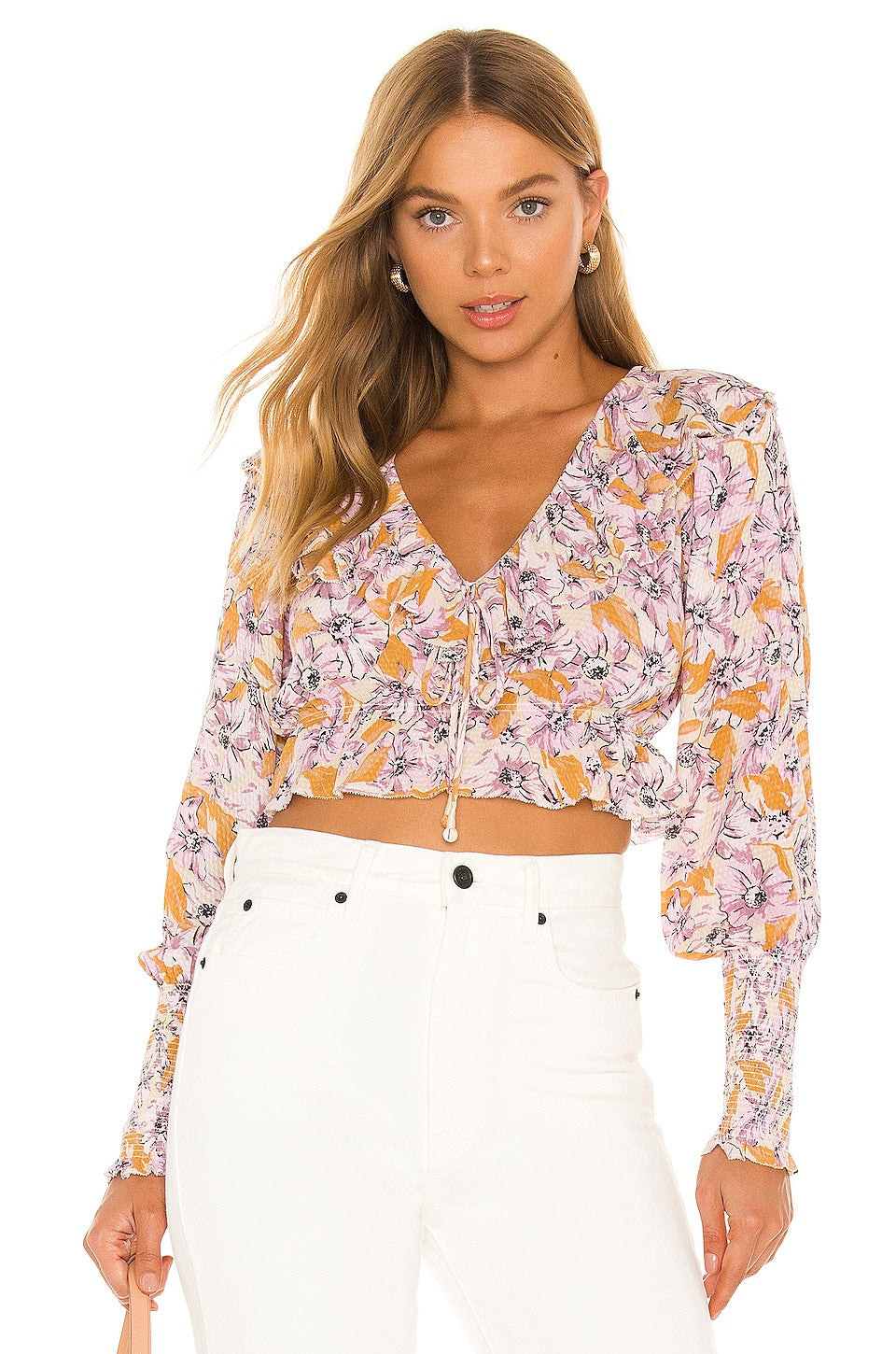 Cleo Top in BONNIE FLORAL