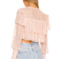 Solange Lace Top in BLUSH