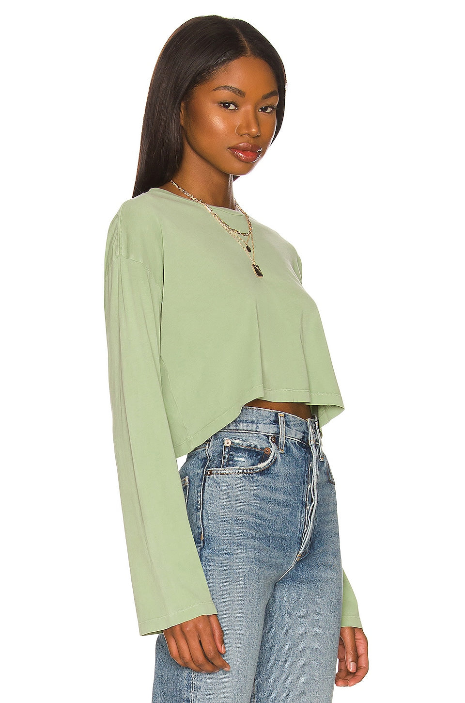 Green Loma Top in SAGE GREEN