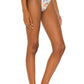 Bethany High Waist Bottom in PERIWINKLE FLORAL