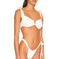 Seashell Bikini Top in OFF WHITE