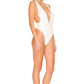 Seashell Maillot One Piece in OFF WHITE