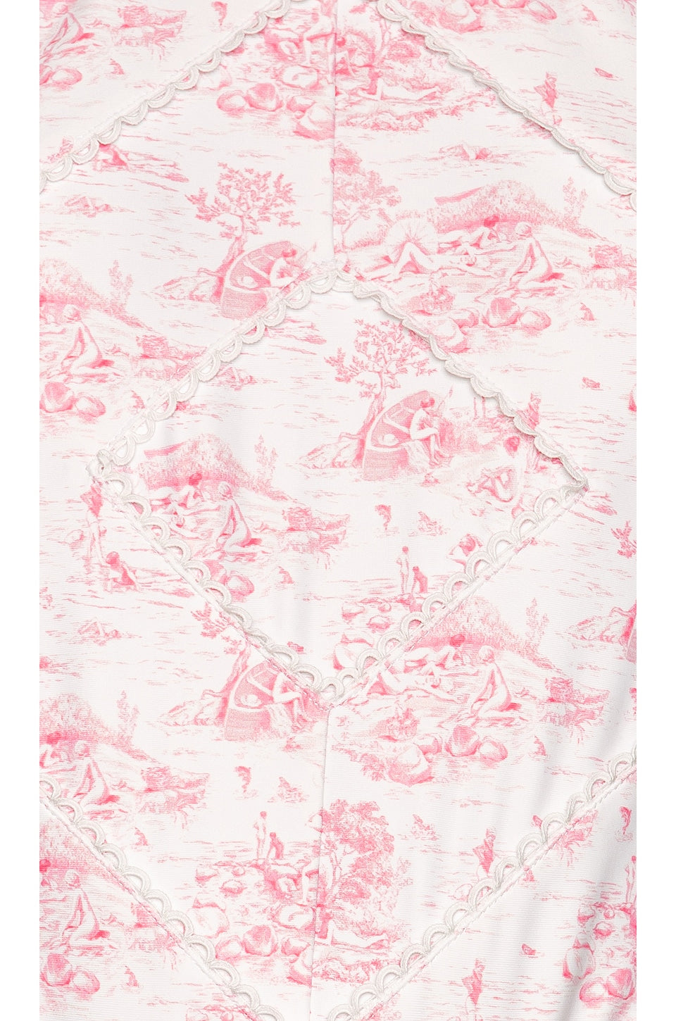 Delphina One Piece in PINK TOILE