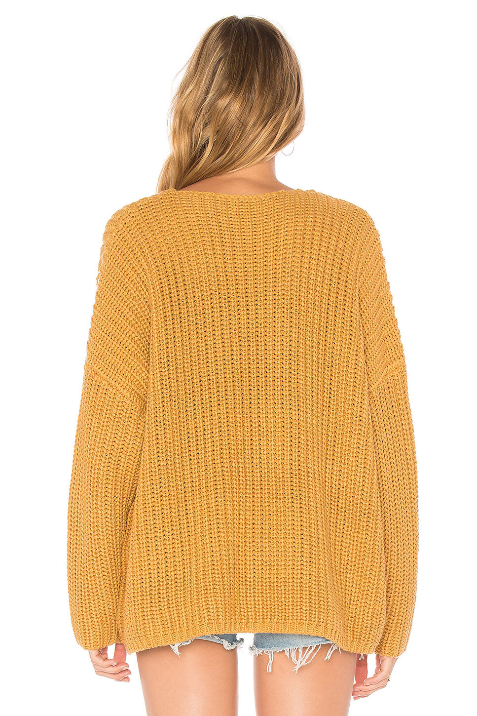 Adams Sweater in MUSTARD/OCHRE