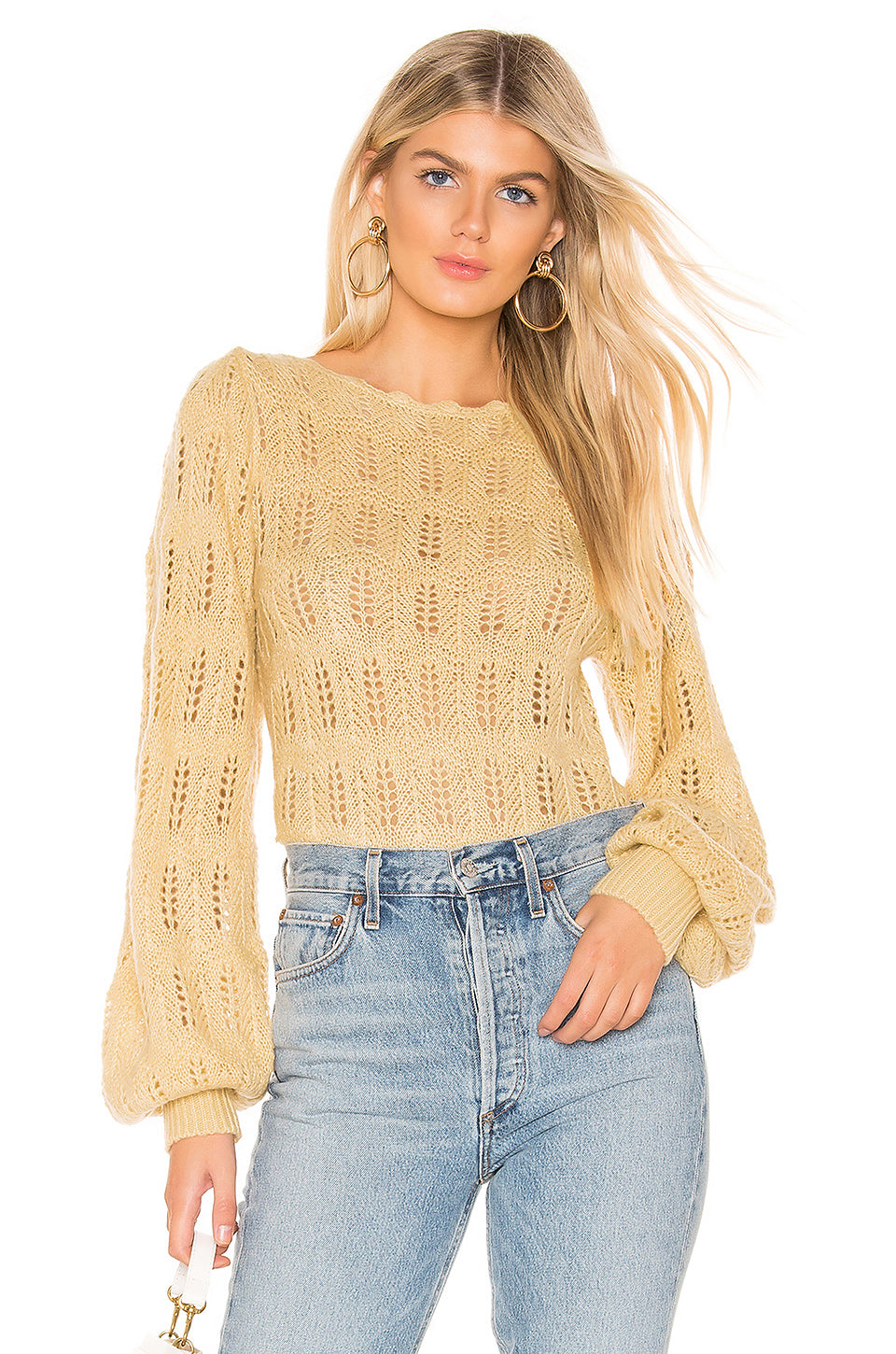 Amelie Sweater in YELLOW