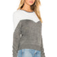 Aspen Sweater in IVORY & GREY