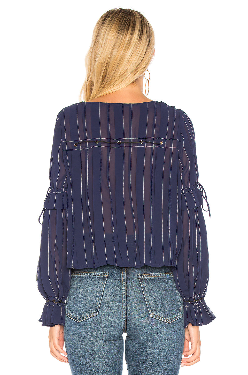 Bonnie Blouse in NAVY
