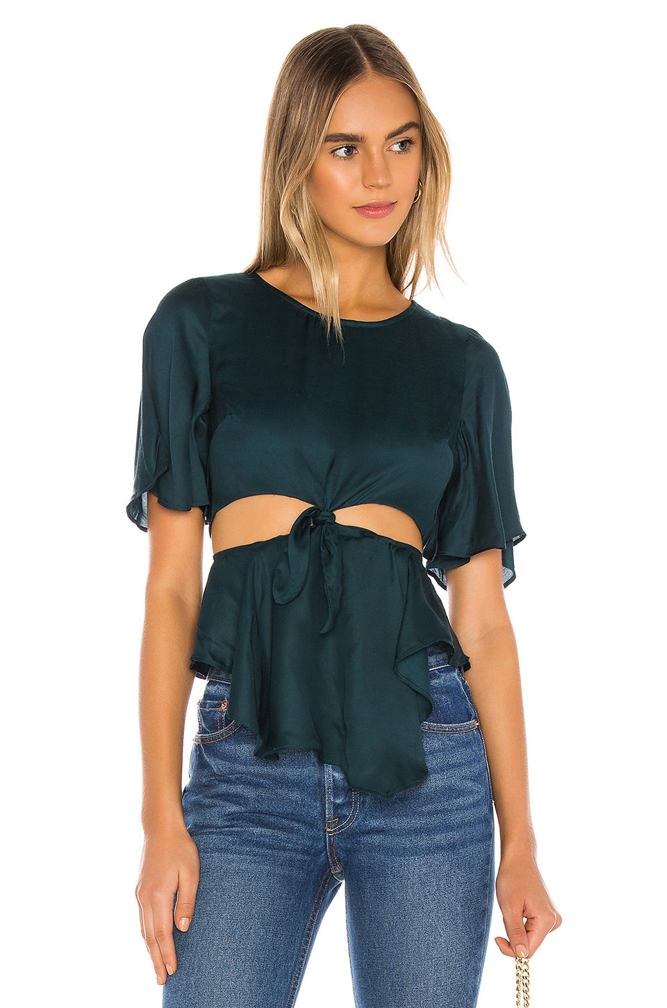 Cassidy Top in TEAL