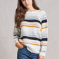 Cheyenne Knit Pullover in MIXED STRIPE