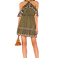 Chrissy Dress in OLIVE GREEN