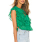 Cole Blouse in GREEN