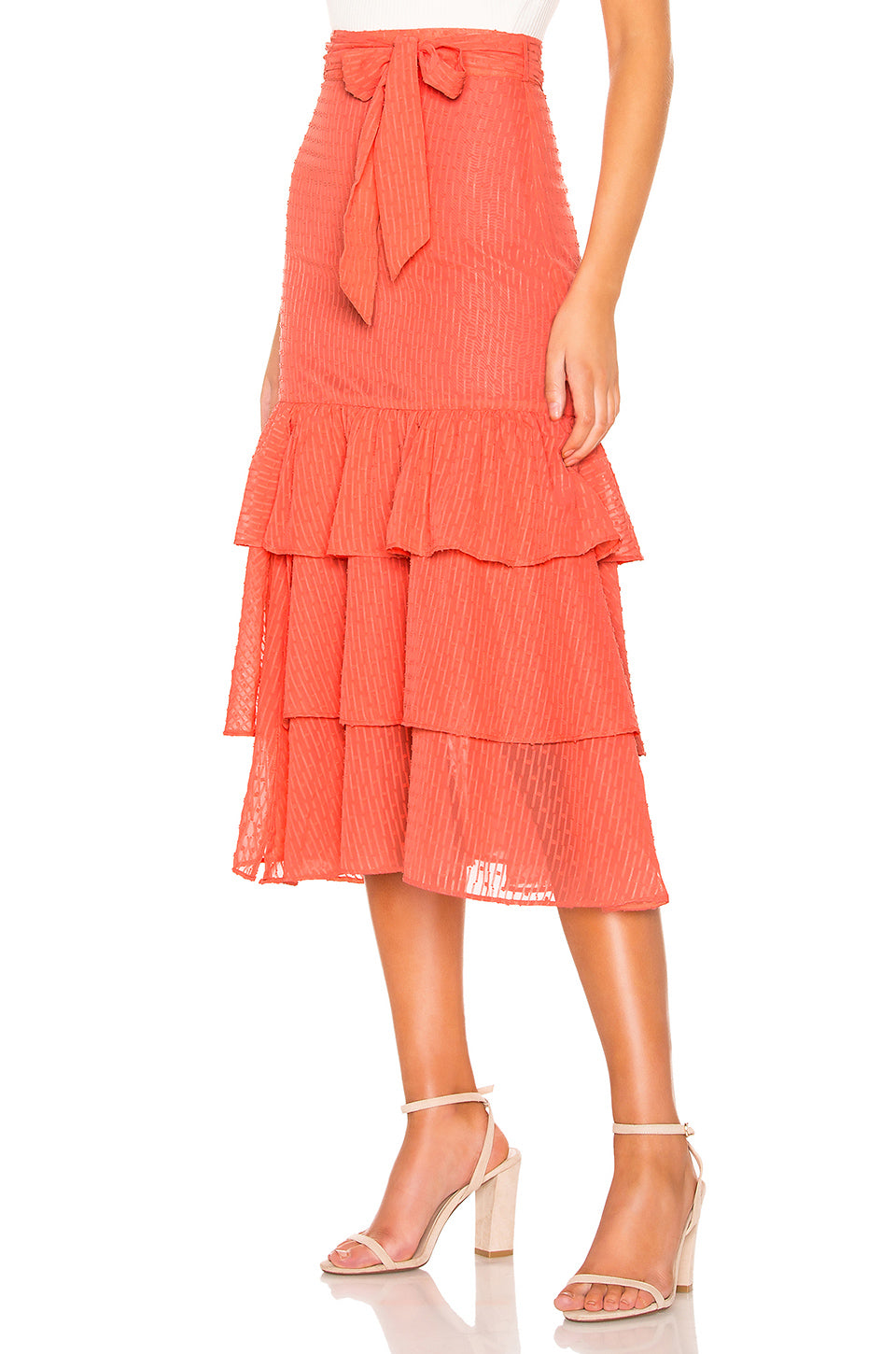 Copeland Skirt in CORAL