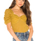 Cosette Top in PEAR YELLOW