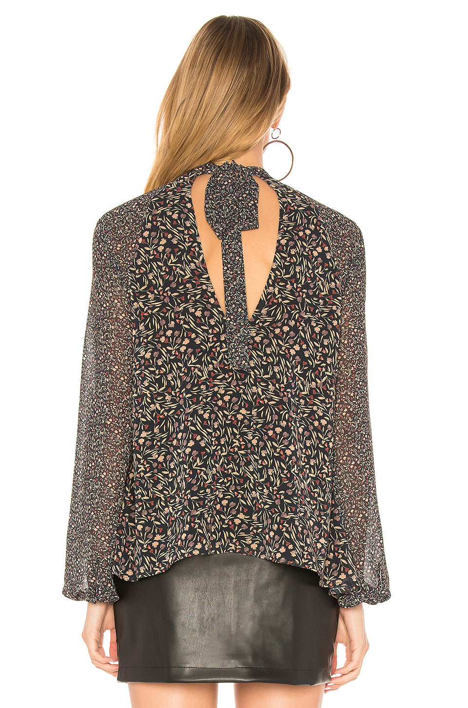Evie Blouse in MIXED FLORAL