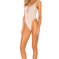Gypsy One Piece in IVORY & PINK