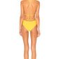 Haven One Piece Swimsuit in TRUE YELLOW