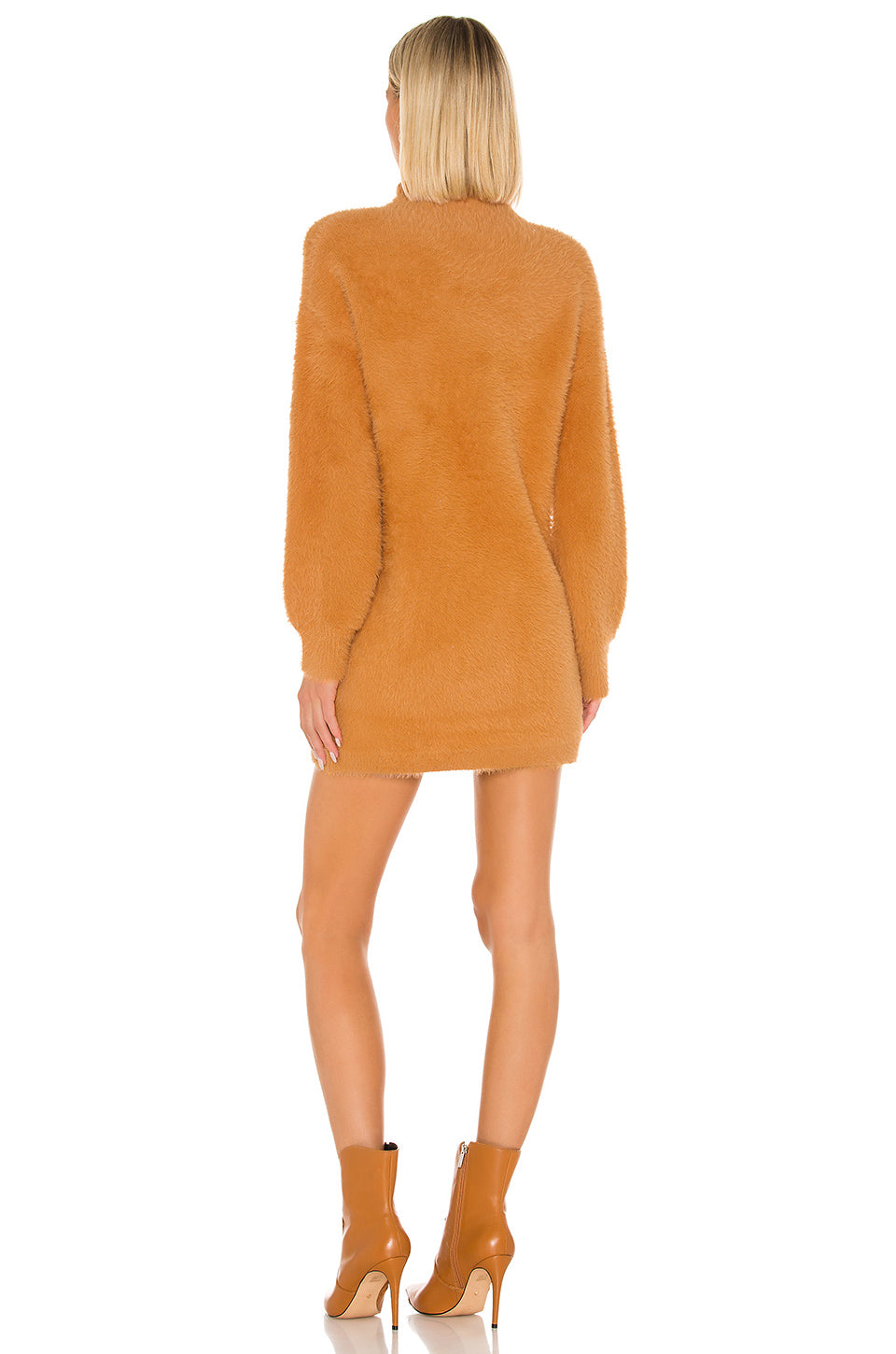 Honey Bear Sweater Dress in HONEY