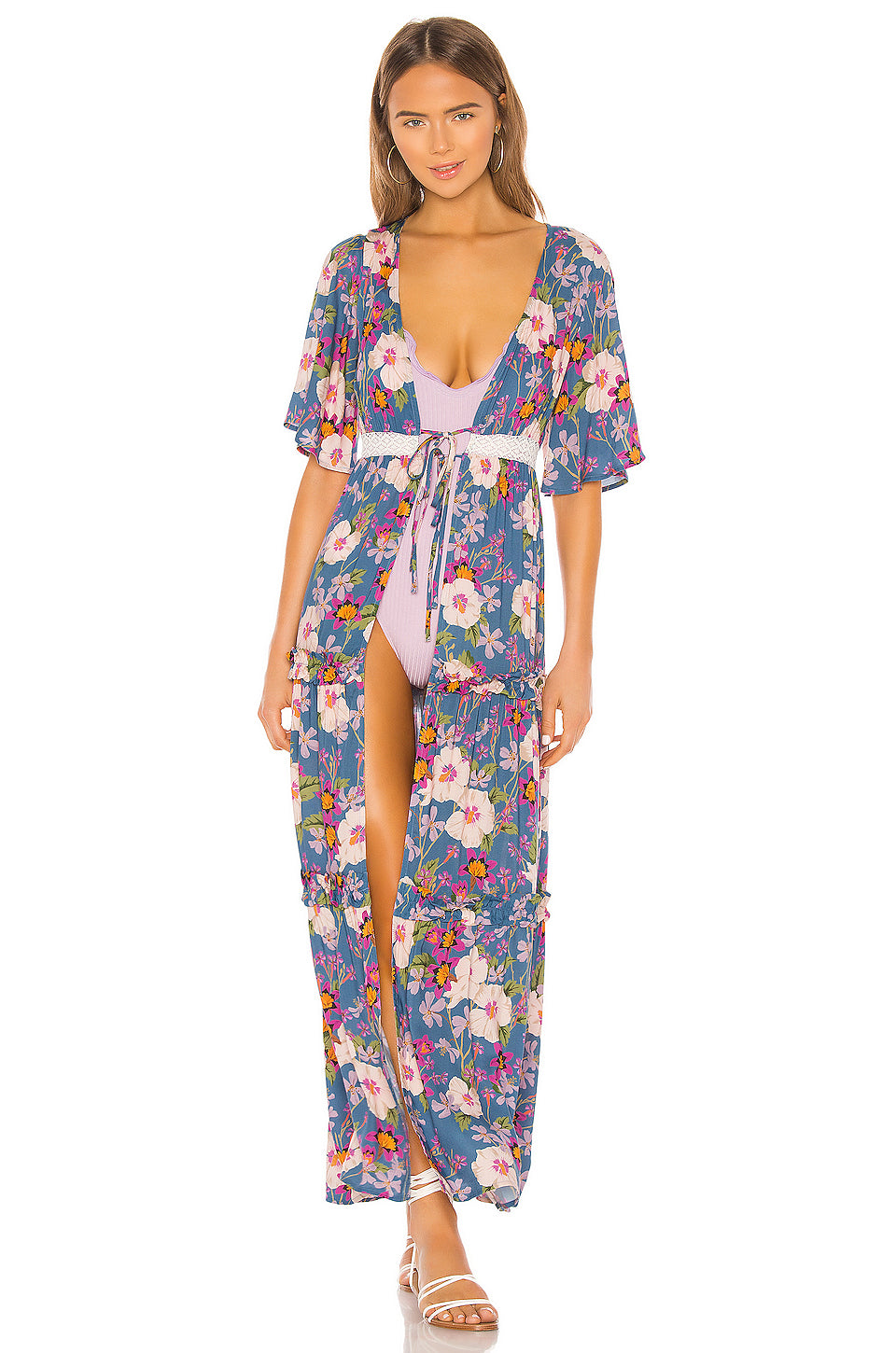 Ivy Robe in SPRING FIELD FLORAL