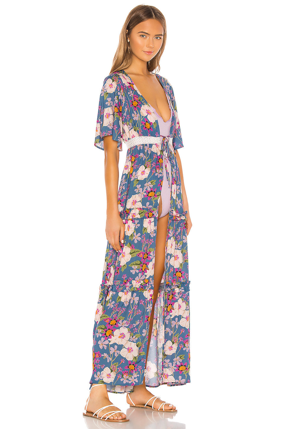 Ivy Robe in SPRING FIELD FLORAL