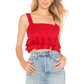 Keely Tank in BRIGHT RED