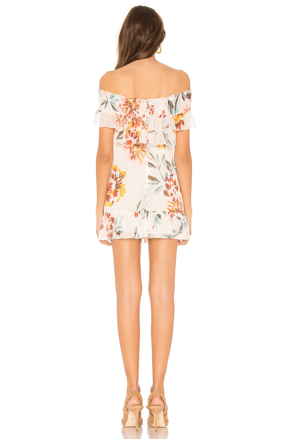 Lanzo Dress in DAHLIA FLORAL
