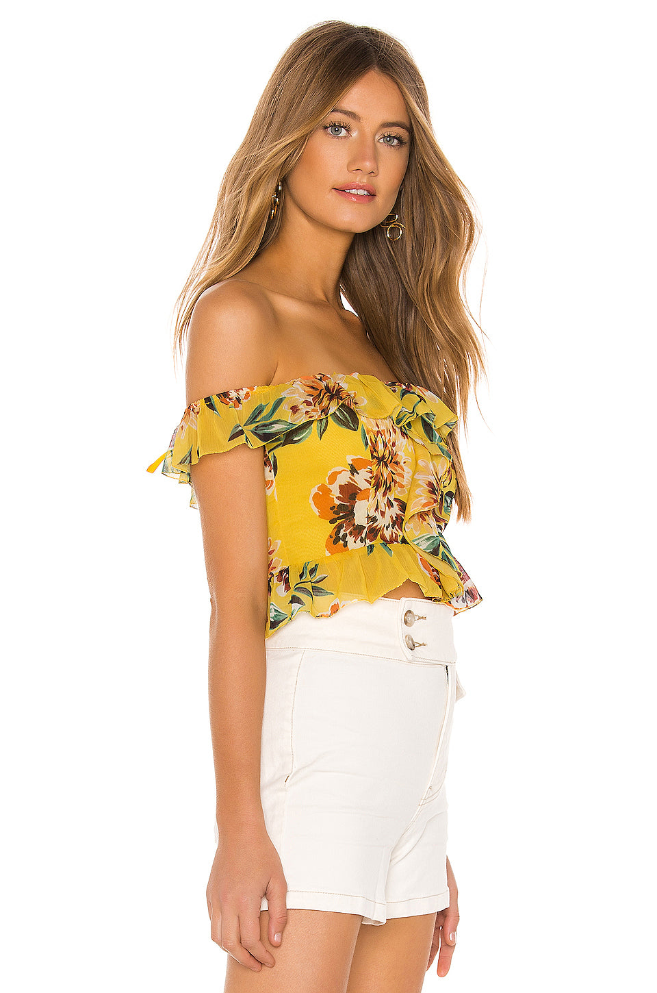 Lily Top in YELLOW DAHLIA