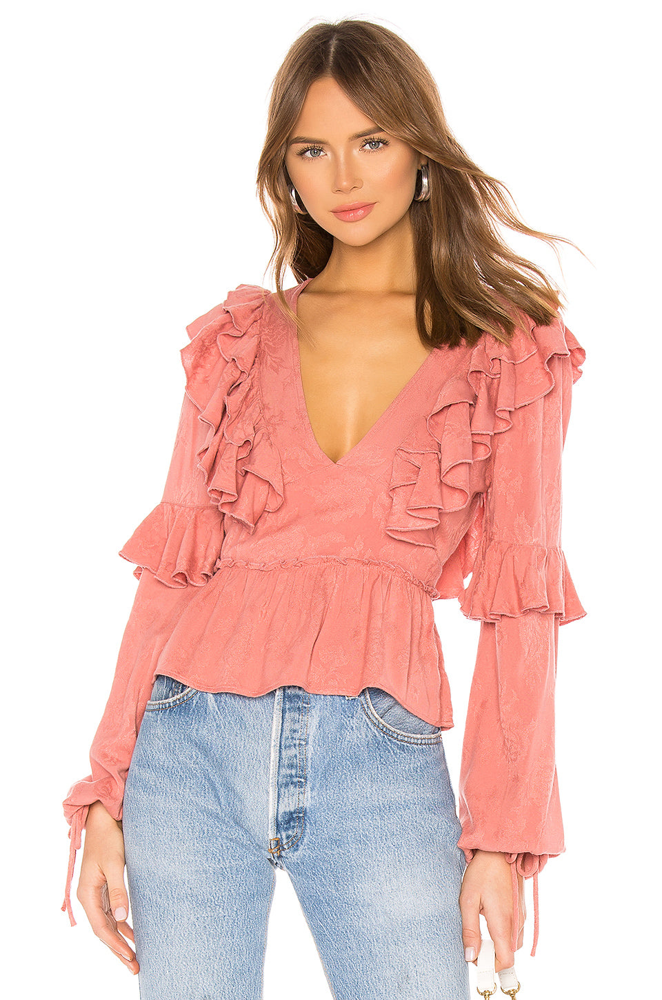 Mabel Top in DUSTY ROSE