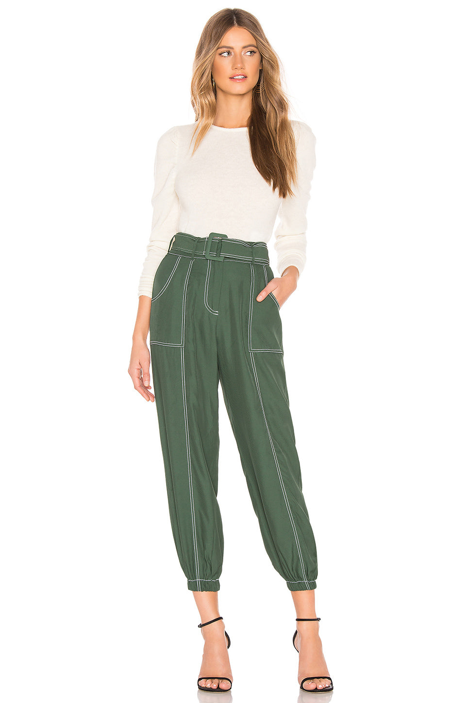 Martha Pant in SYCAMORE GREEN