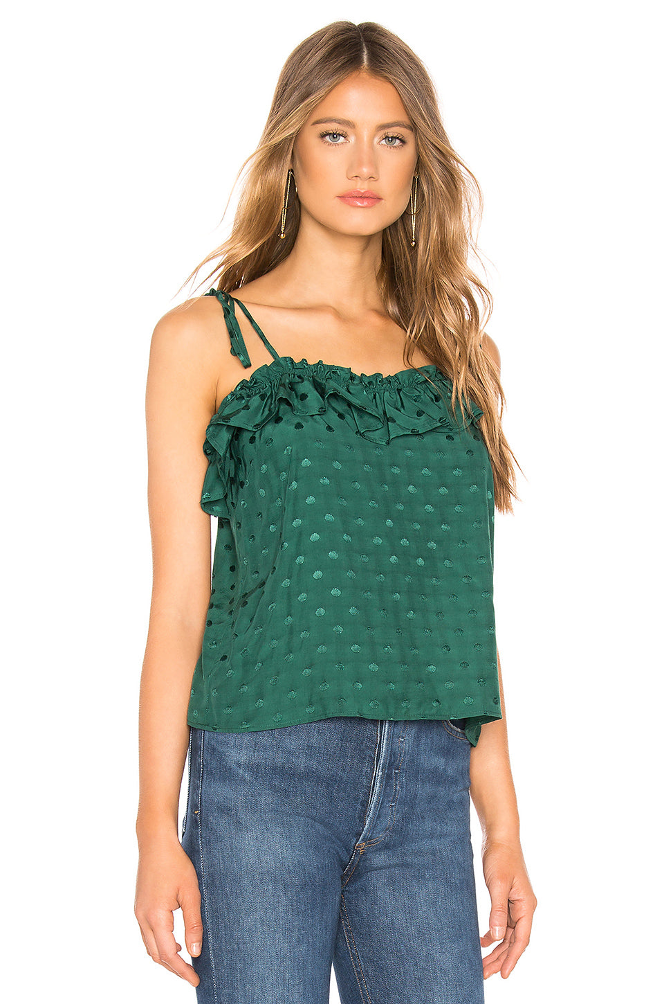 Marty Tank Top in EMERALD