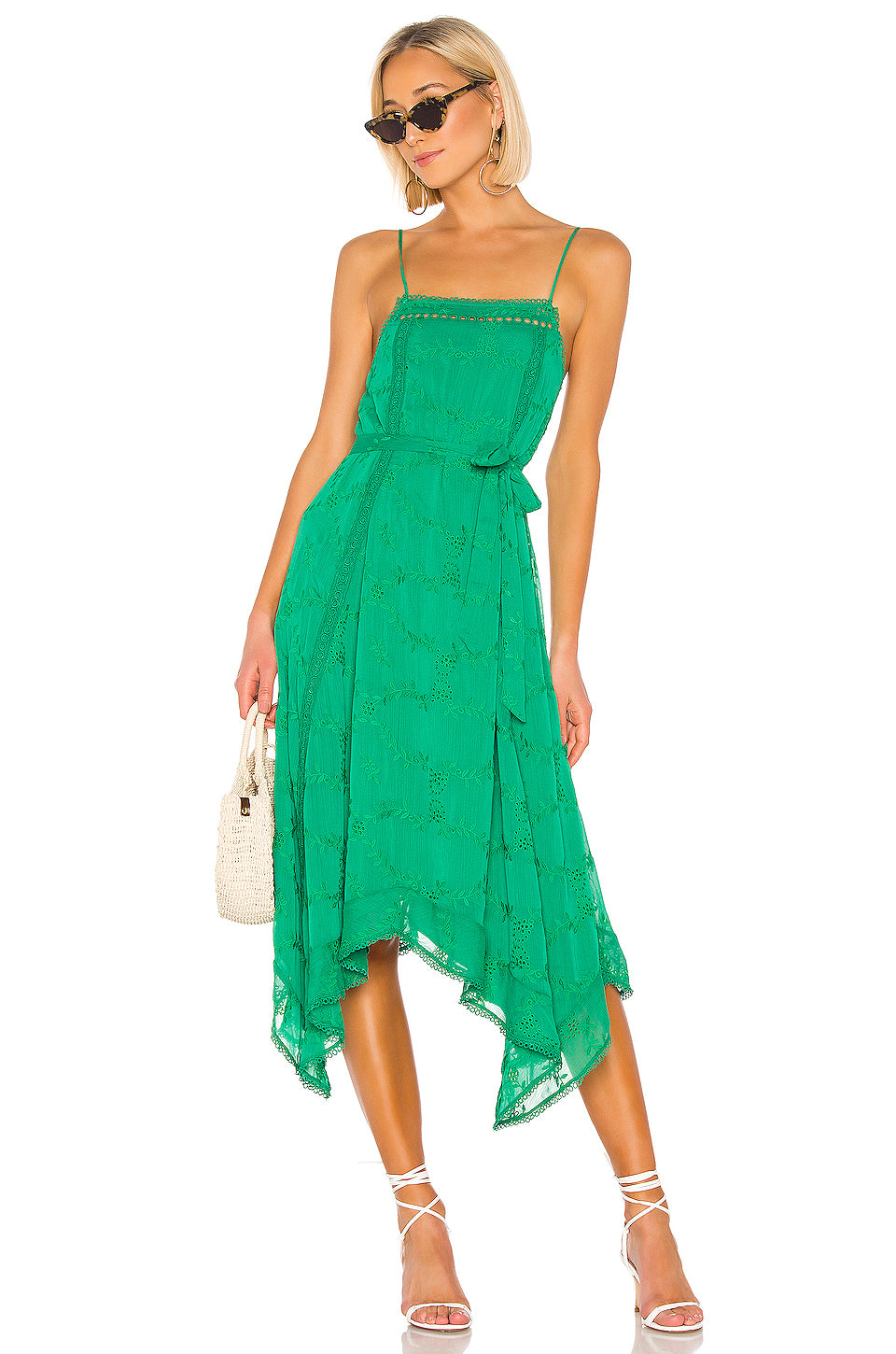 Maxine Dress in GREEN