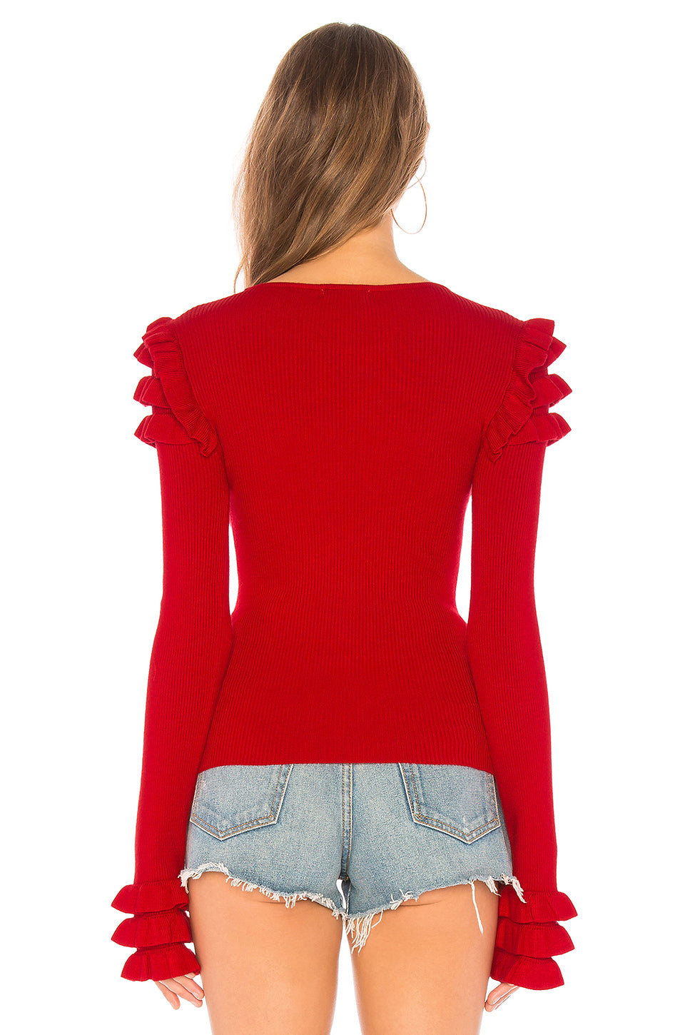 Poet Sweater in RED
