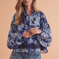 Nina Top in MIDNIGHT FLORAL