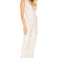 Reese Jumpsuit in NATURAL STRIPE