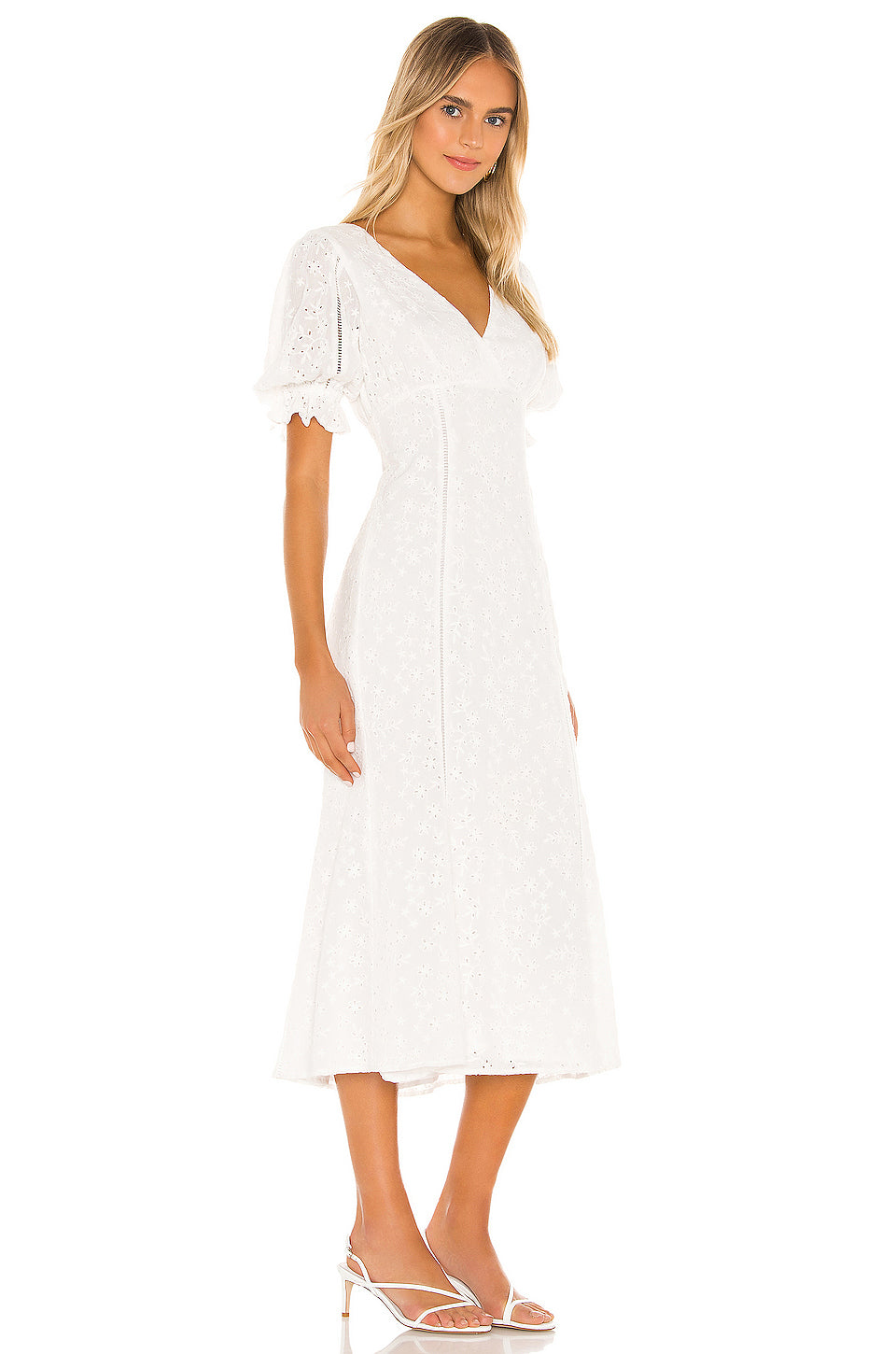 Rosabella Dress in WHITE