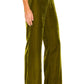 Ruth Belted Pant in MOSS GREEN